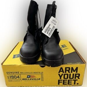 NWT - Belleville 360ST Men's Steel Toe Boots Size 10.5M